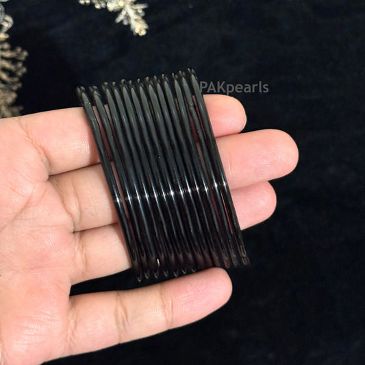 Plain Glass Bangles  - AN01