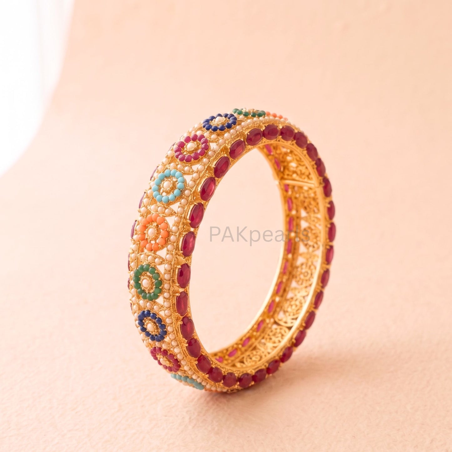 Premium Nauratan Pakistani Bangles Set