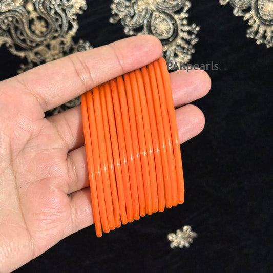 Plain Glass Bangles  - AN01