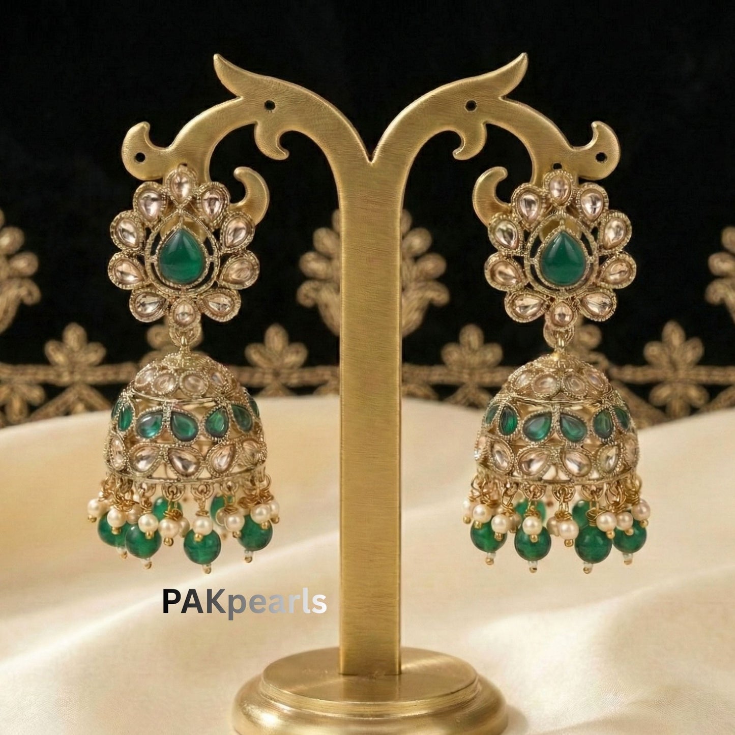 Polki Jhumka Earrings for Every Occasion