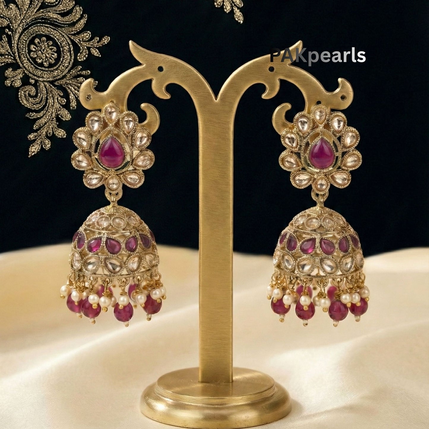 Polki Jhumka Earrings for Every Occasion